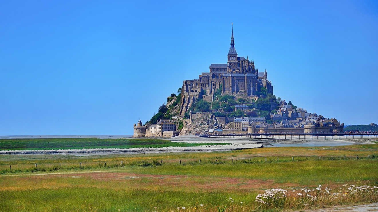 Mont Saint-Michel in Normandy