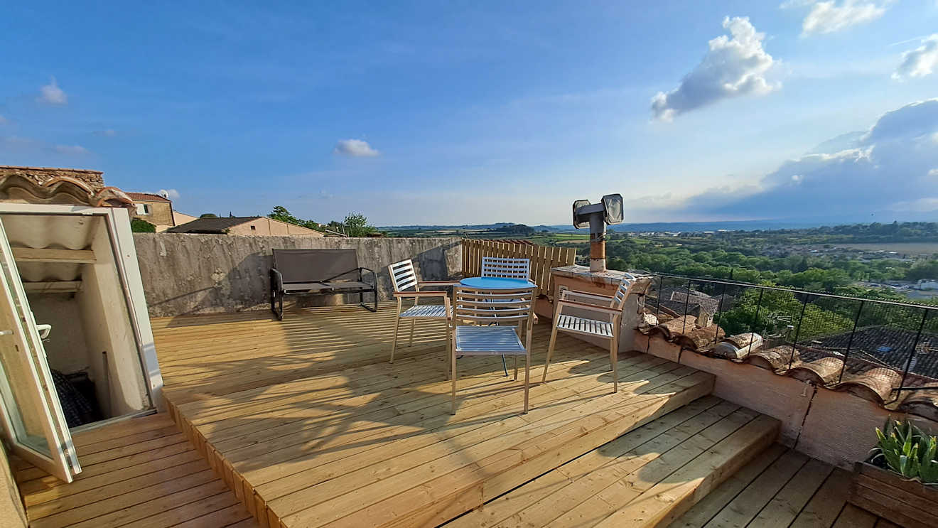 Magalas long term rentals apartment South France