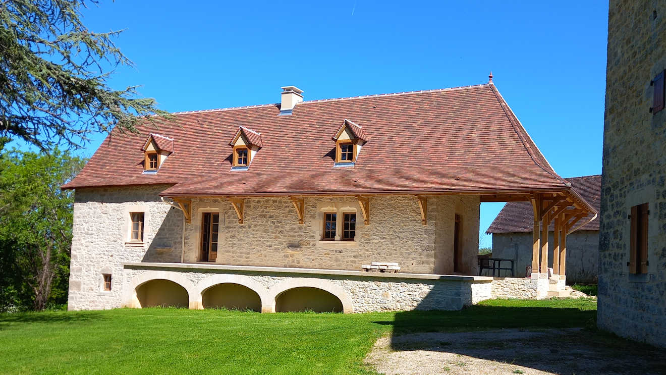 Ancienne Ferme 4 bed barn conversion near Cahors Lot France