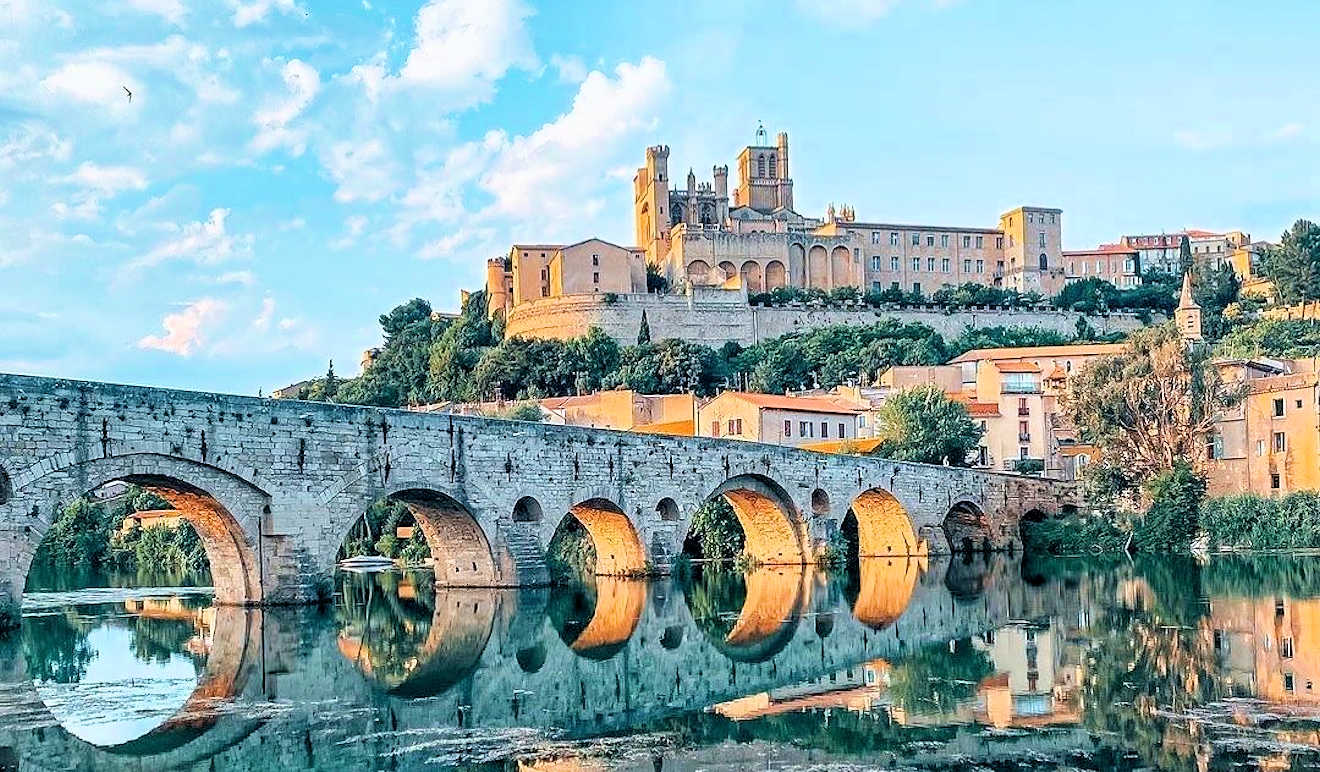 Béziers in Southern France